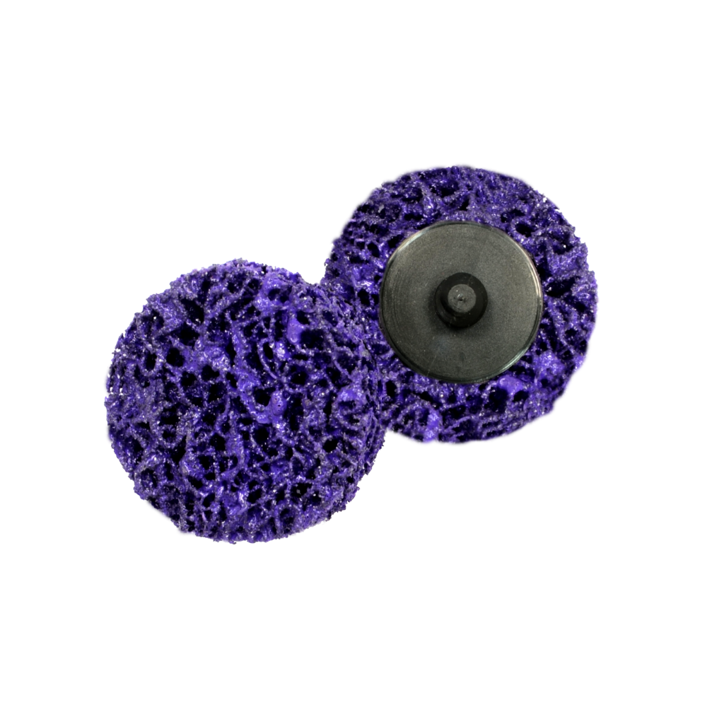 Диски зачистные коралловые с оправкой